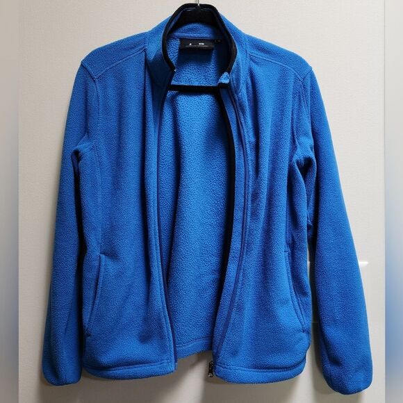 i5 Blue Fleece Zip-Up Jacket Women's Size M - Picture 6 of 9